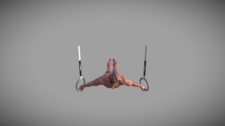 gymnast 3D Model