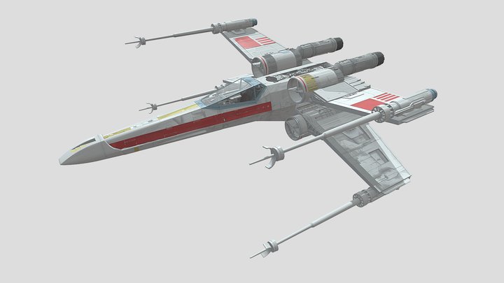 X-wing 3D models - Sketchfab