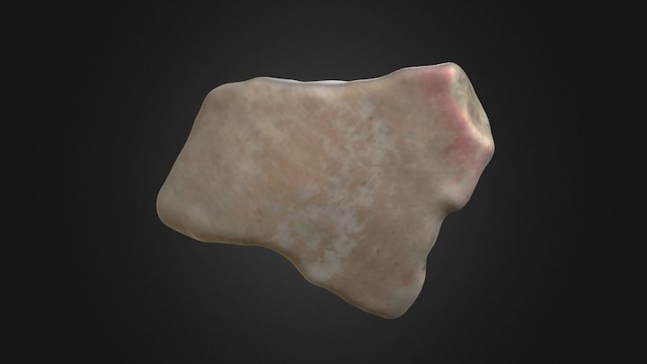 Avenue Polychrome Pottery Sherd 3D Model