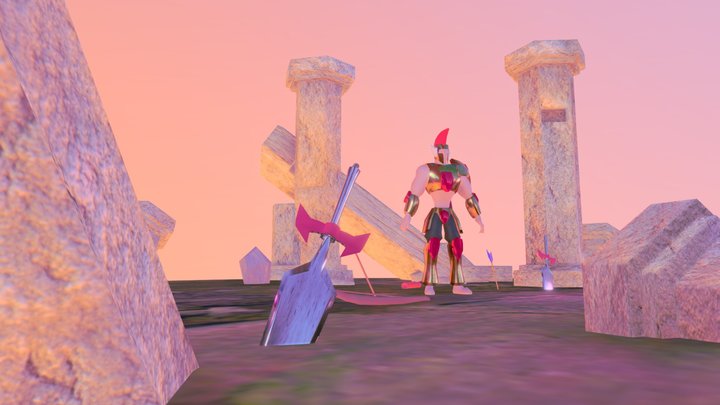 Warrior 3D Model
