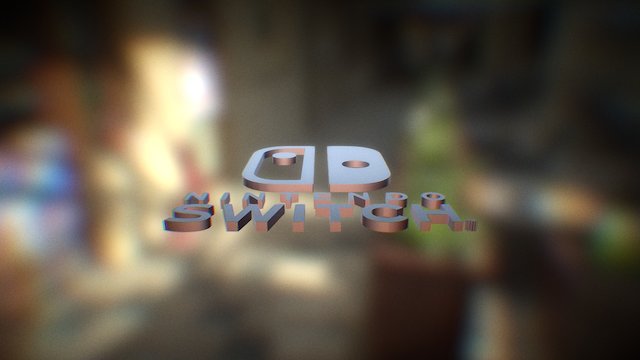 NS Logo 3D Model