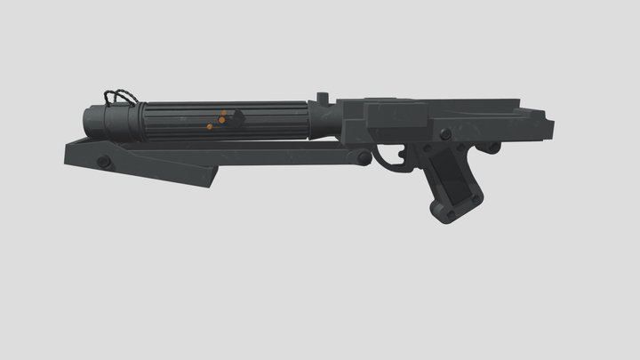 Star Wars DC-15 (DC-15 blaster or DC15 carbine) 3D Model