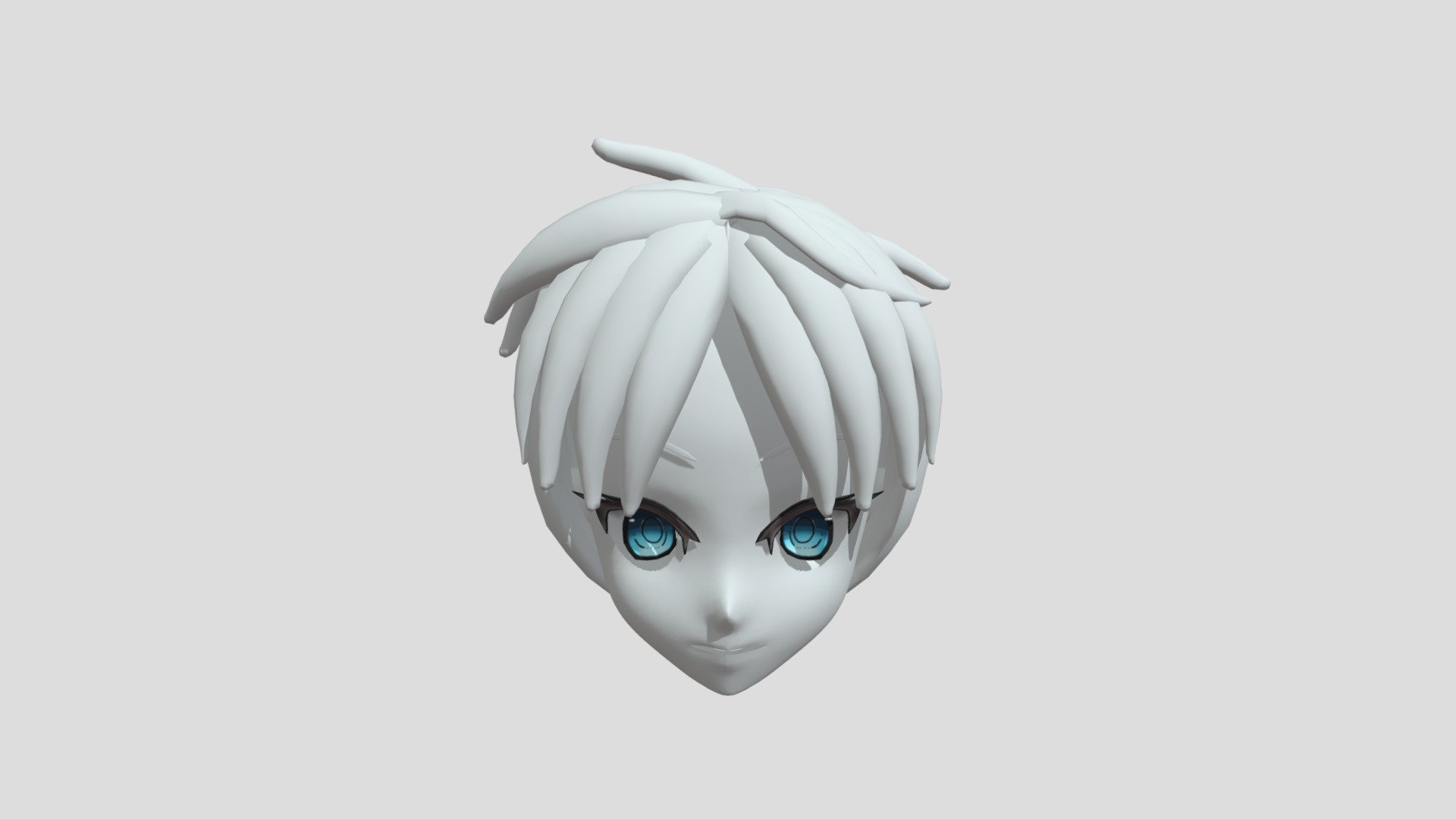 Anime Hair 18 - Download Free 3D model by neutralize [c09ca20] - Sketchfab