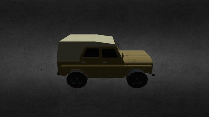 УАЗ-469 3D Model