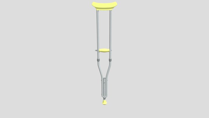 Crutchfincentered 3D Model