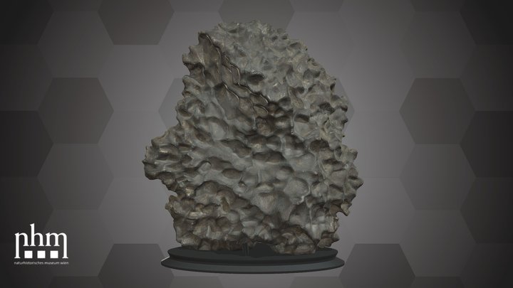 Cabin Creek Meteorite (NHMW-MIN-F6342) – Free 3D Model STL