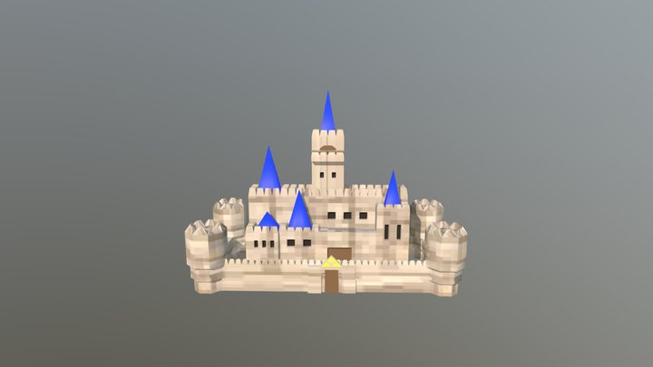 Hyrule Castle 3D Model