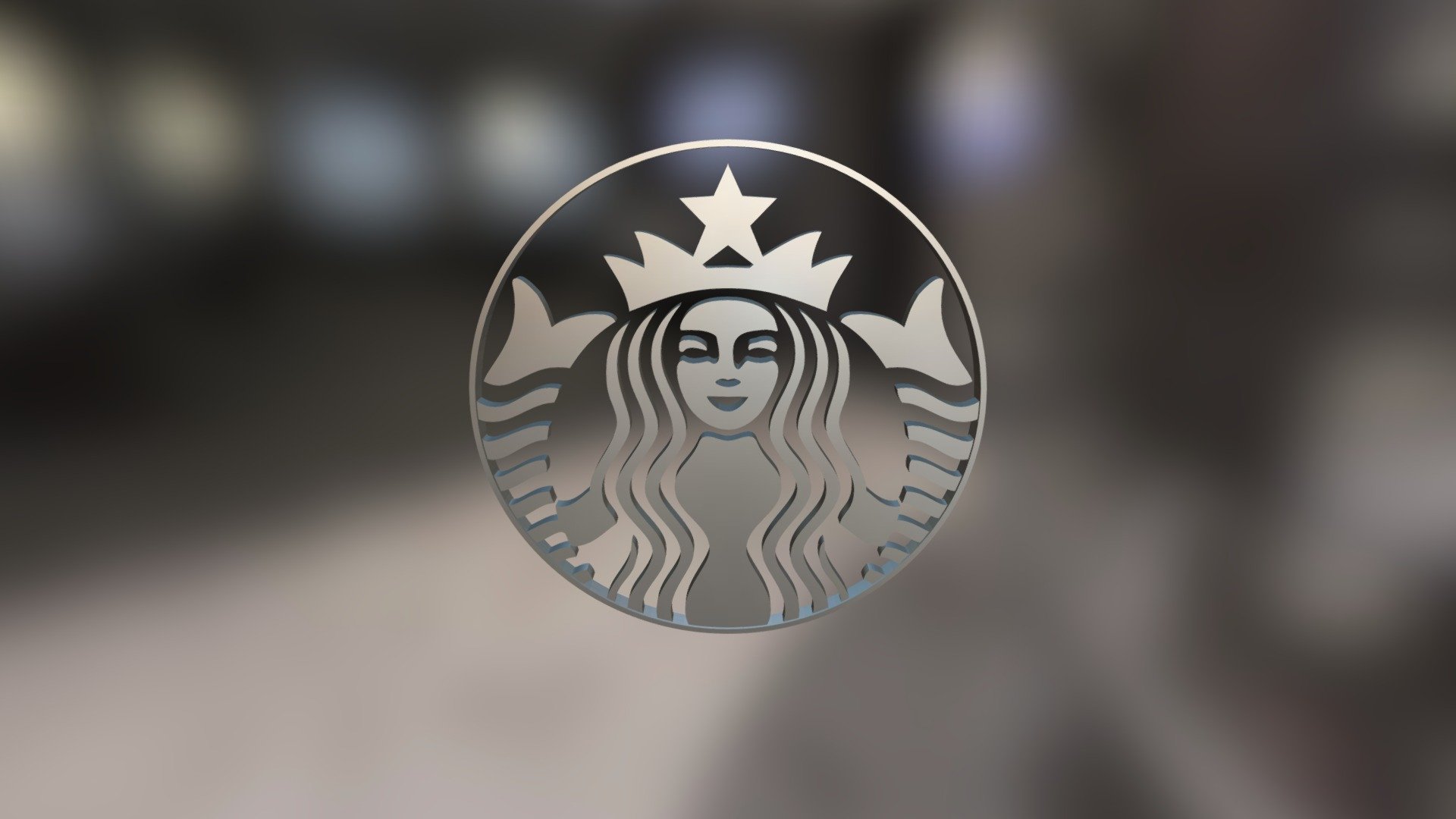 Starbucks 3d Logo 3d Model By Limztata C0a037b Sketchfab