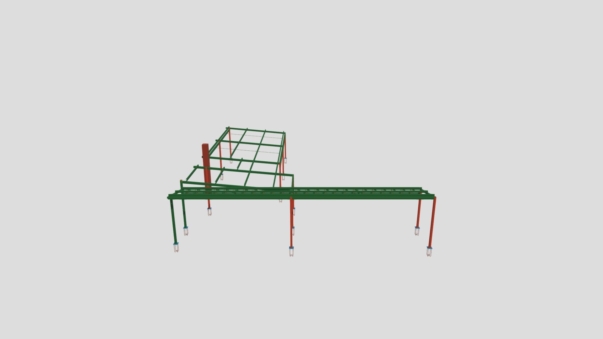 Portão Atendimento 8º RM - Estrutura Metálica