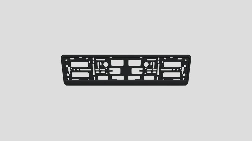Polish License Plate