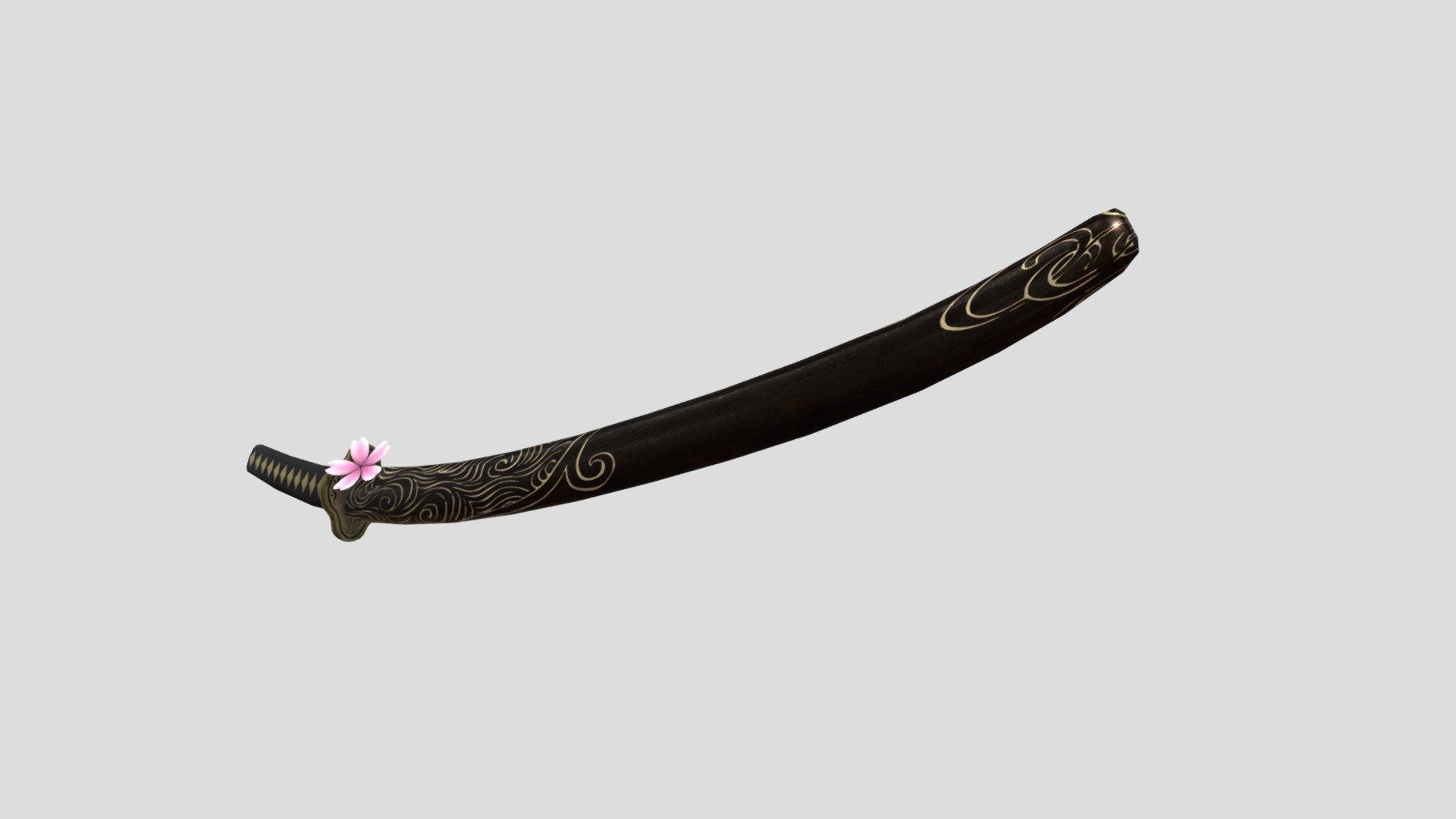 桜流刀 — Sketchfab embed 3D viewer