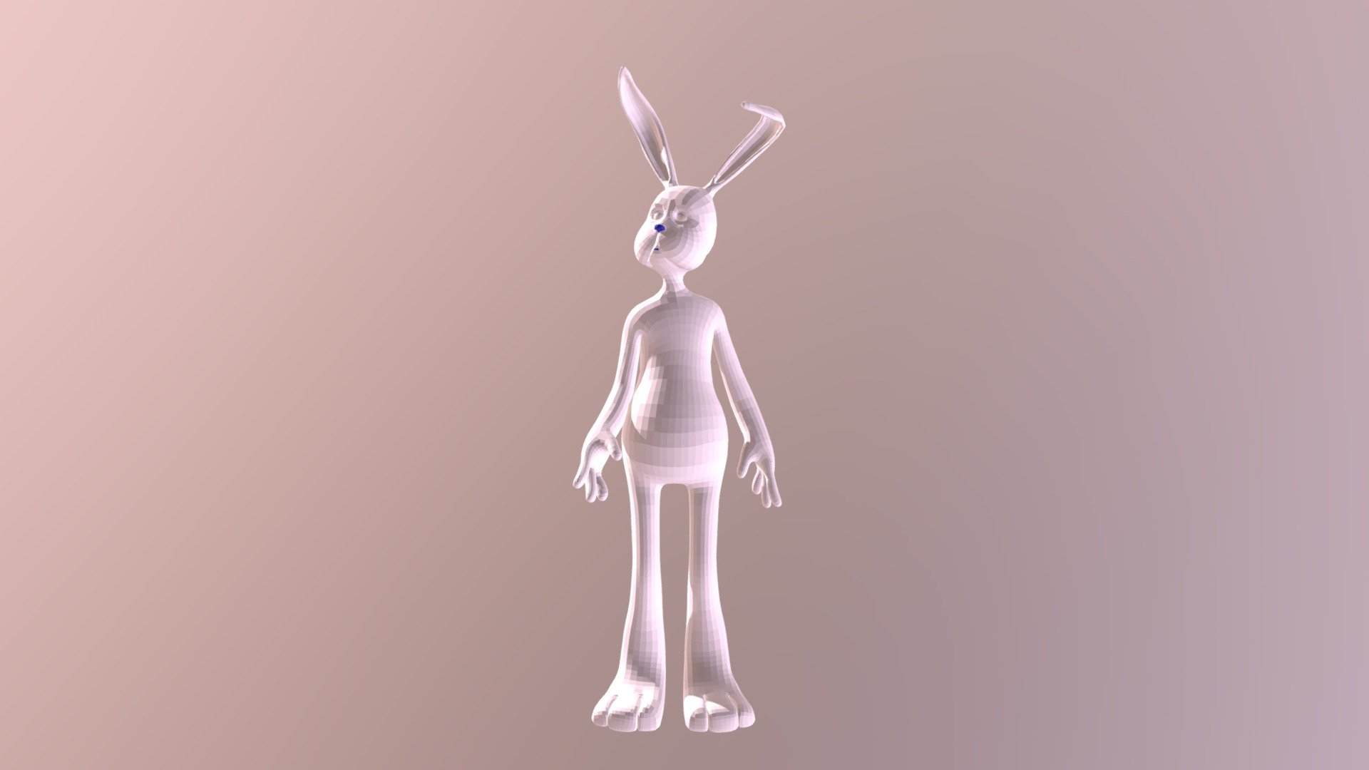 Berry Blue Bunny 3d - 3D model by Jonathan R. Holeton ...