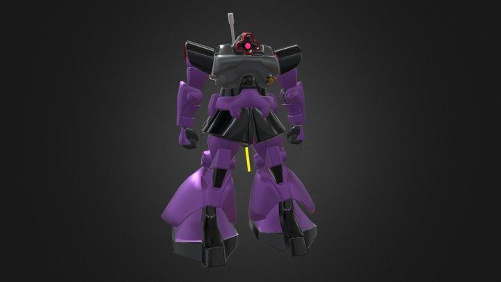 MS-09R Rick Dom 3D Model