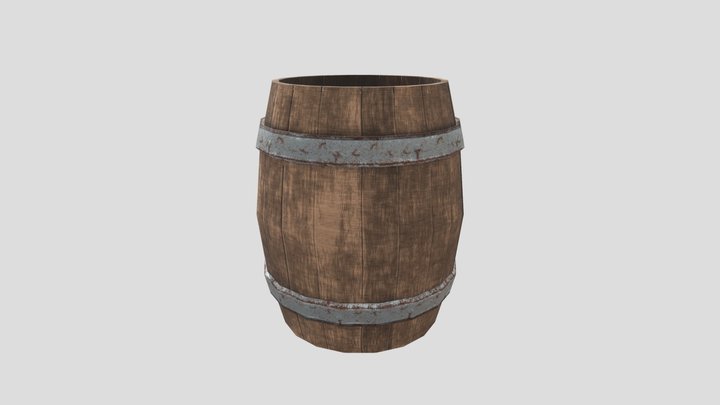 My First Barrel 3D Model