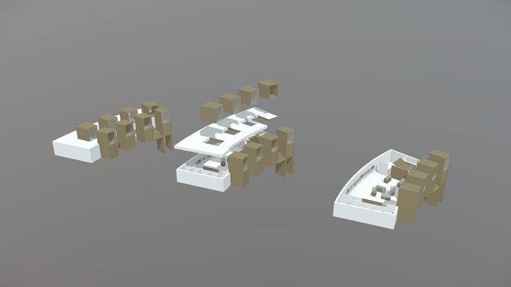 Budynek A 3D Model