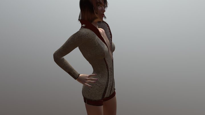 Fiery (catwalk) 3D Model