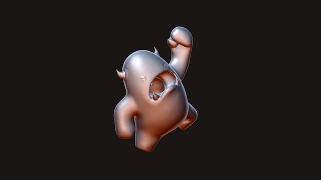Melvin Skin Mod2decimated 3D Model