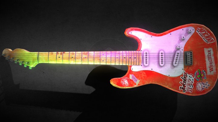 "That One Guitar" 3D Model