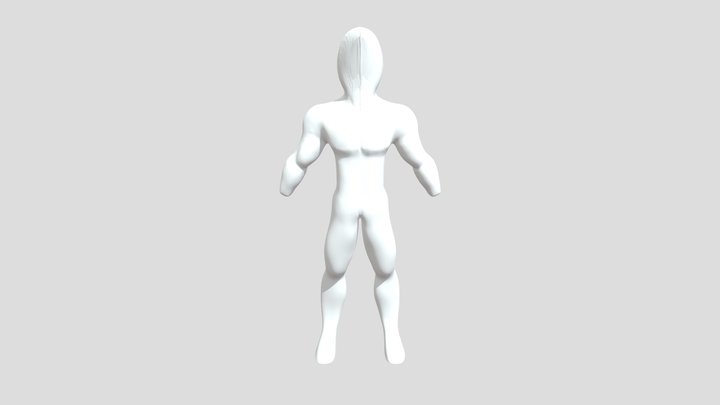 Simple base 3d Character 3D Model