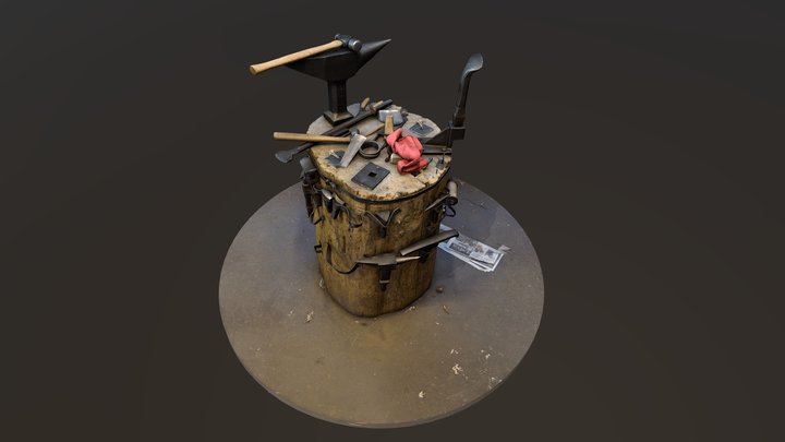 Stumps of the Twin Cities: Arms and Armor 3D Model