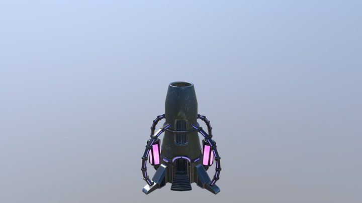 Ark Automated Nuclear Reactor 3D Model