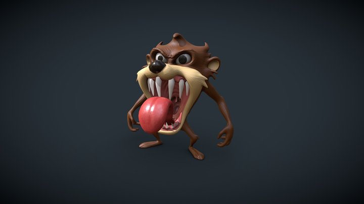 Tazmania Davinci 3D Model