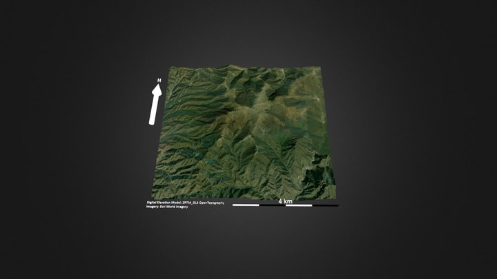 北京东灵山 – Kostenloses 3D-Modell STL