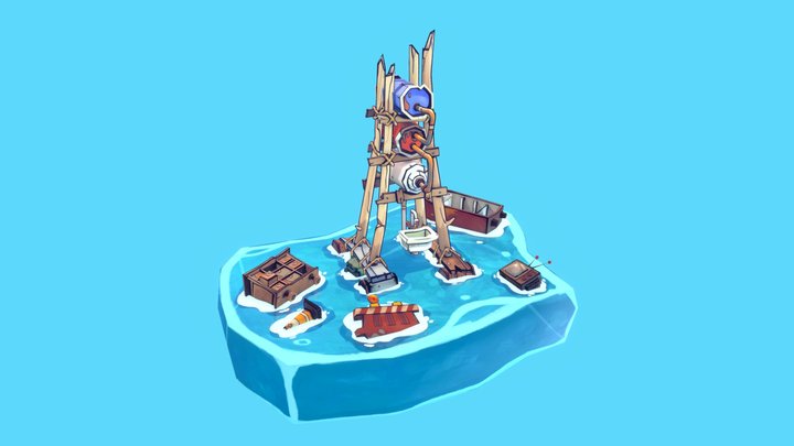Flotsam - Water Storage 3D Model