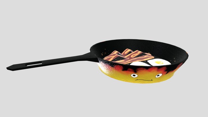Calcifer Pan 3D Model