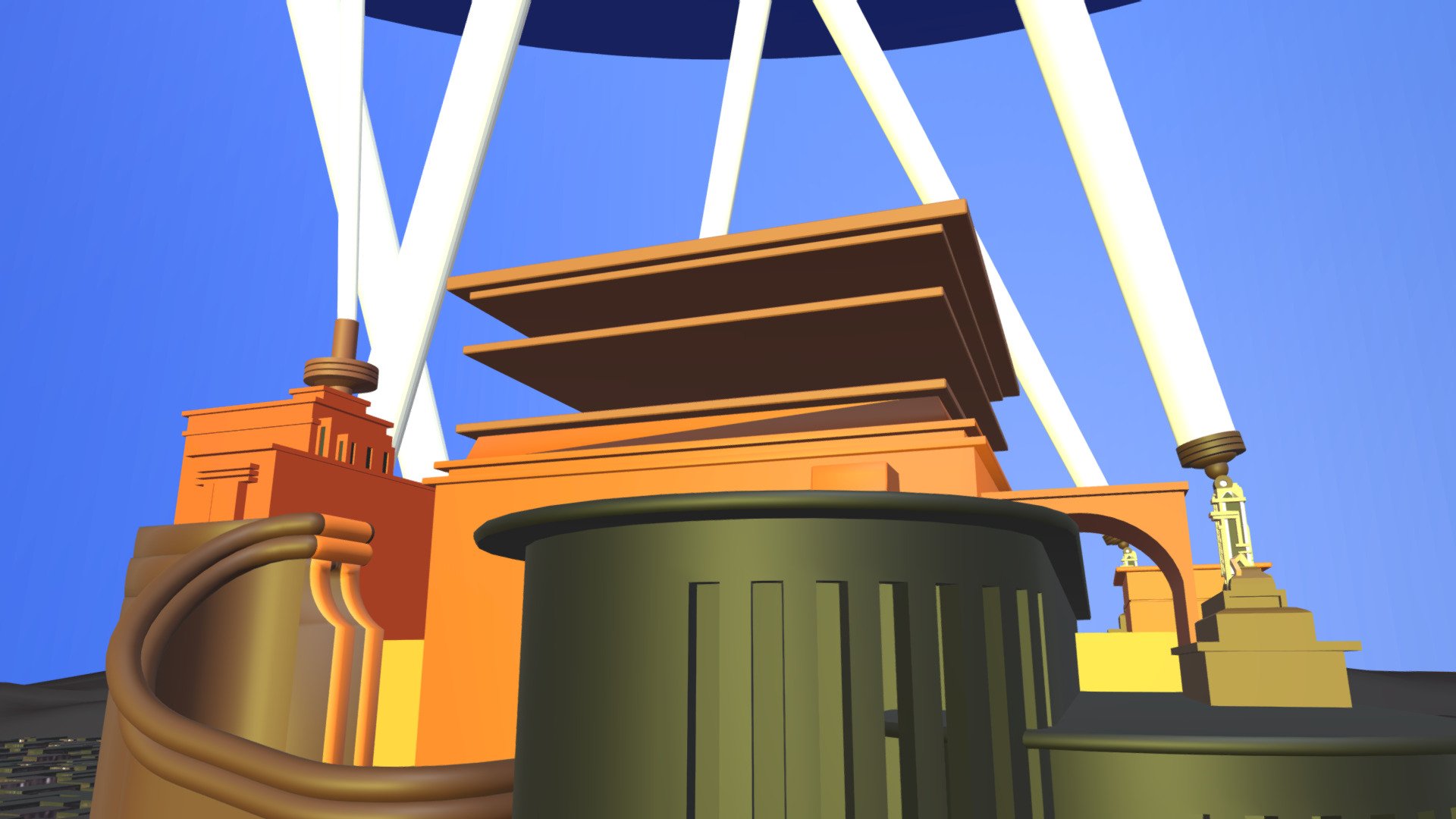 20th Century Fox Golden Structure 2009 Mashup - Download Free 3D model ...