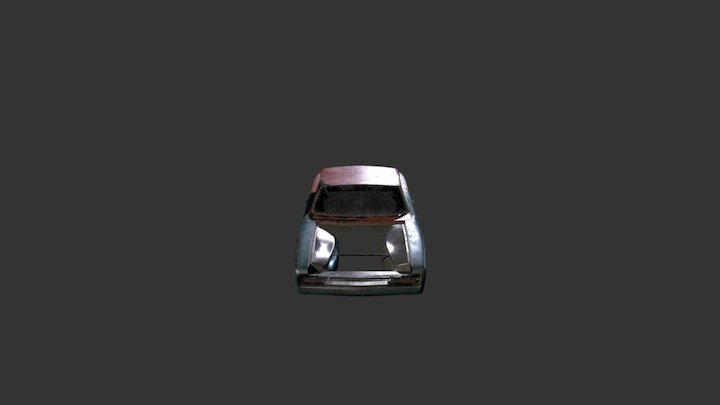 1969 dodge charger body 3D Model