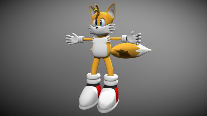 Miles Tails Prower 3D Model