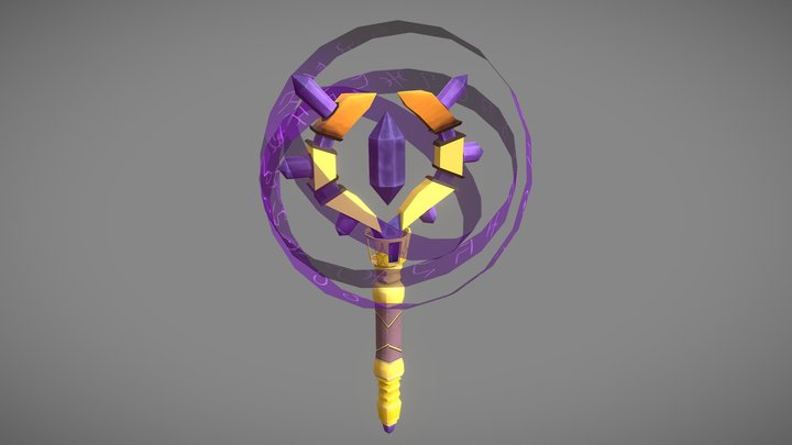 wow weapon texture wip 3D Model