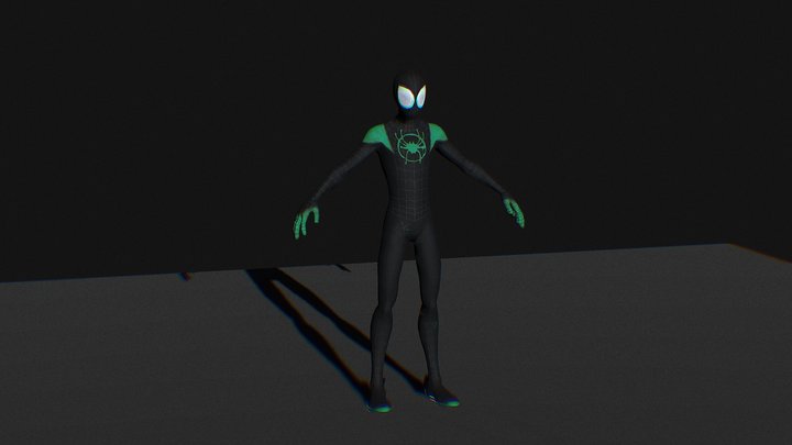 Phoenix B Morales (ITSV Suit) 3D Model