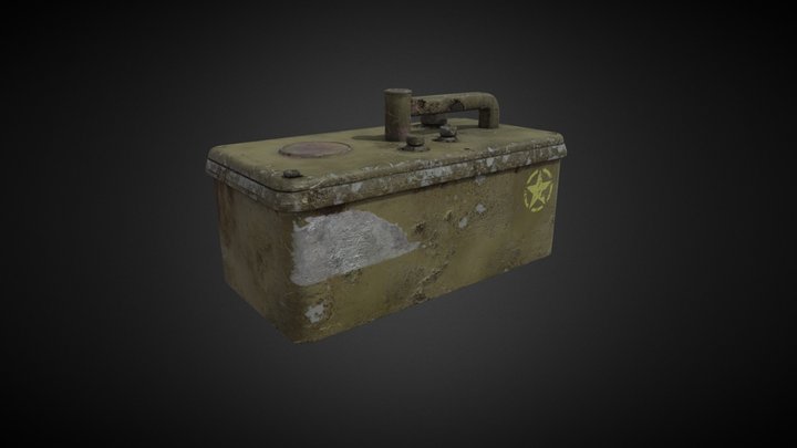 geiger counter 3D Model