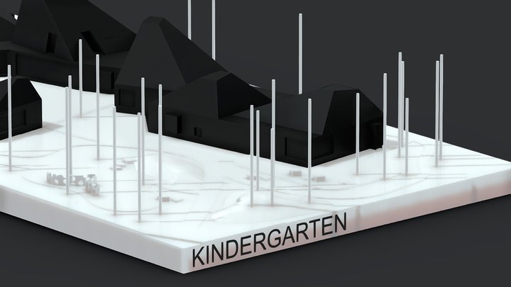 Концепция детского сада для "Садов Придонья" 3D Model