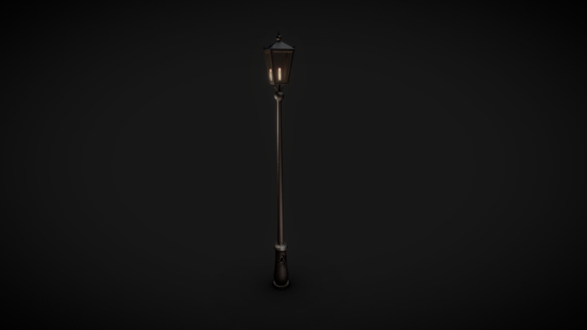 Victorian Street Lamp - Download Free 3D model by Rosbergen Designs ...