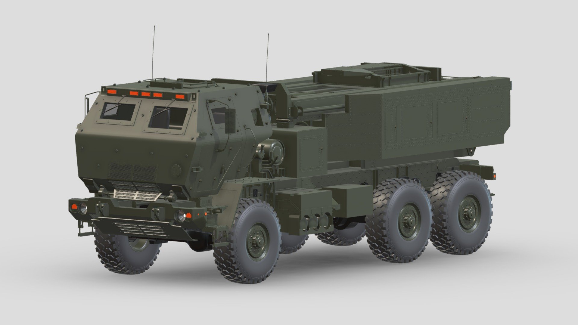 M142 HIMARS - Buy Royalty Free 3D model by Frezzy (@frezzy3d) [c0af624 ...