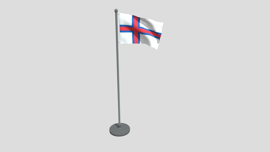 Animated Flag Of Faroe Islands