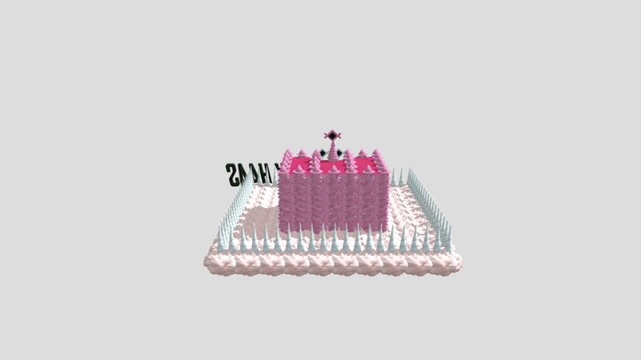 Queen Mary's Castle 3D Model