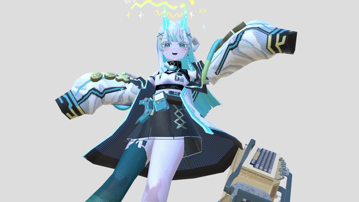 Eva Ananova_【VyVid】 3D Model
