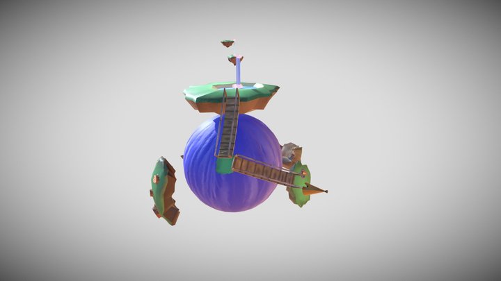 Mini-Planet 3D Model