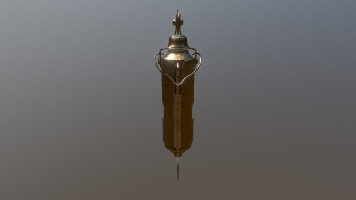 Trench Lighter WW1 Test 3D Model