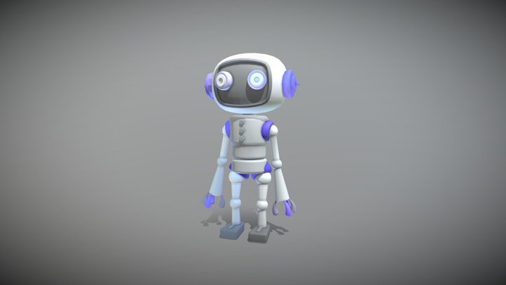 Robot Animations 3D Model
