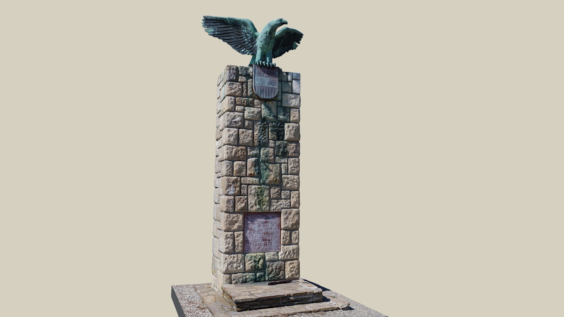 Zollwachedenkmal — Sketchfab embed 3D viewer
