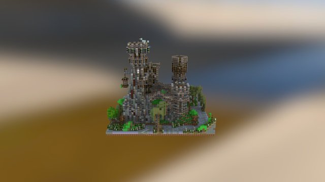 Castle 3D Model