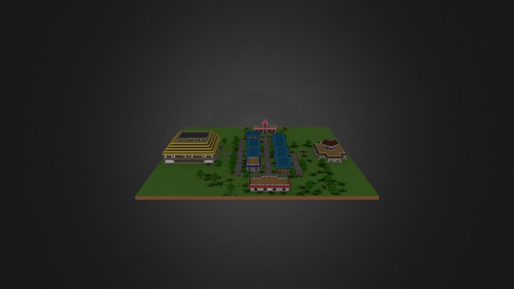 Pixelmon Town Projects #2 3D Model