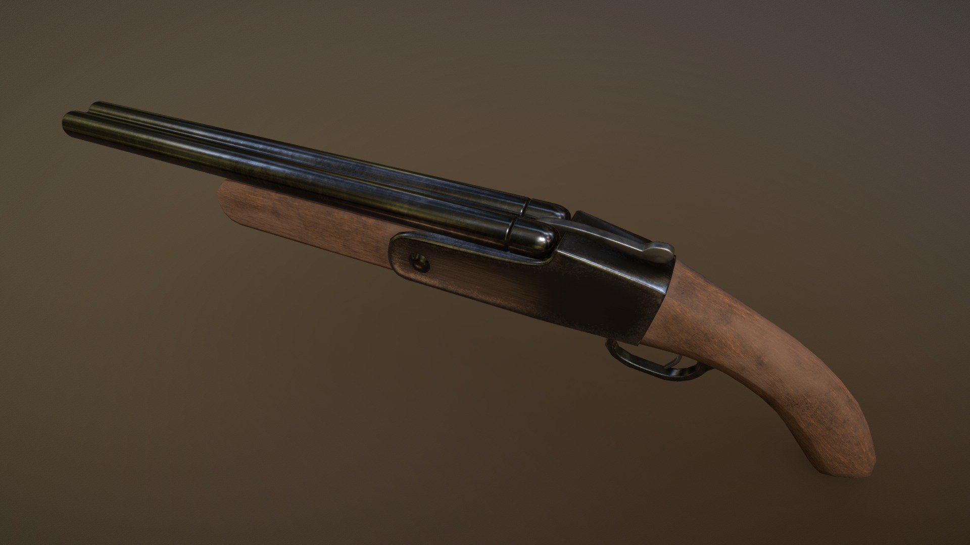 Sawed-Off - 3D model by buffinbag [c0b4623] - Sketchfab