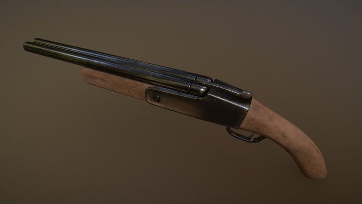 Sawed-Off 3D Model