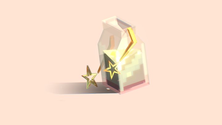 Бутылочка 3D Model